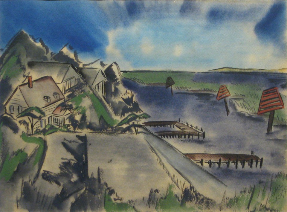 Beaufort Landscape, 1948
watercolor
17 x 23
