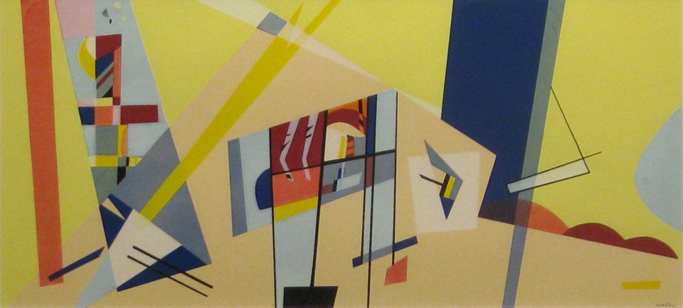 Composition No. 1, 1955
serigraph
9 x 20
