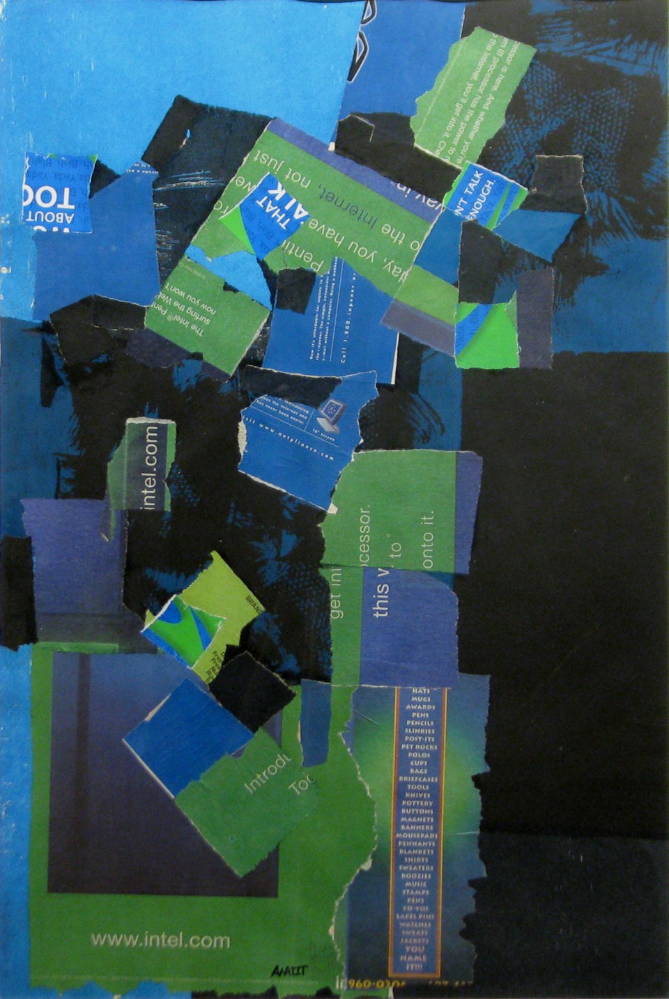 Dark Marine, 2002
mixed media
30 x 20
