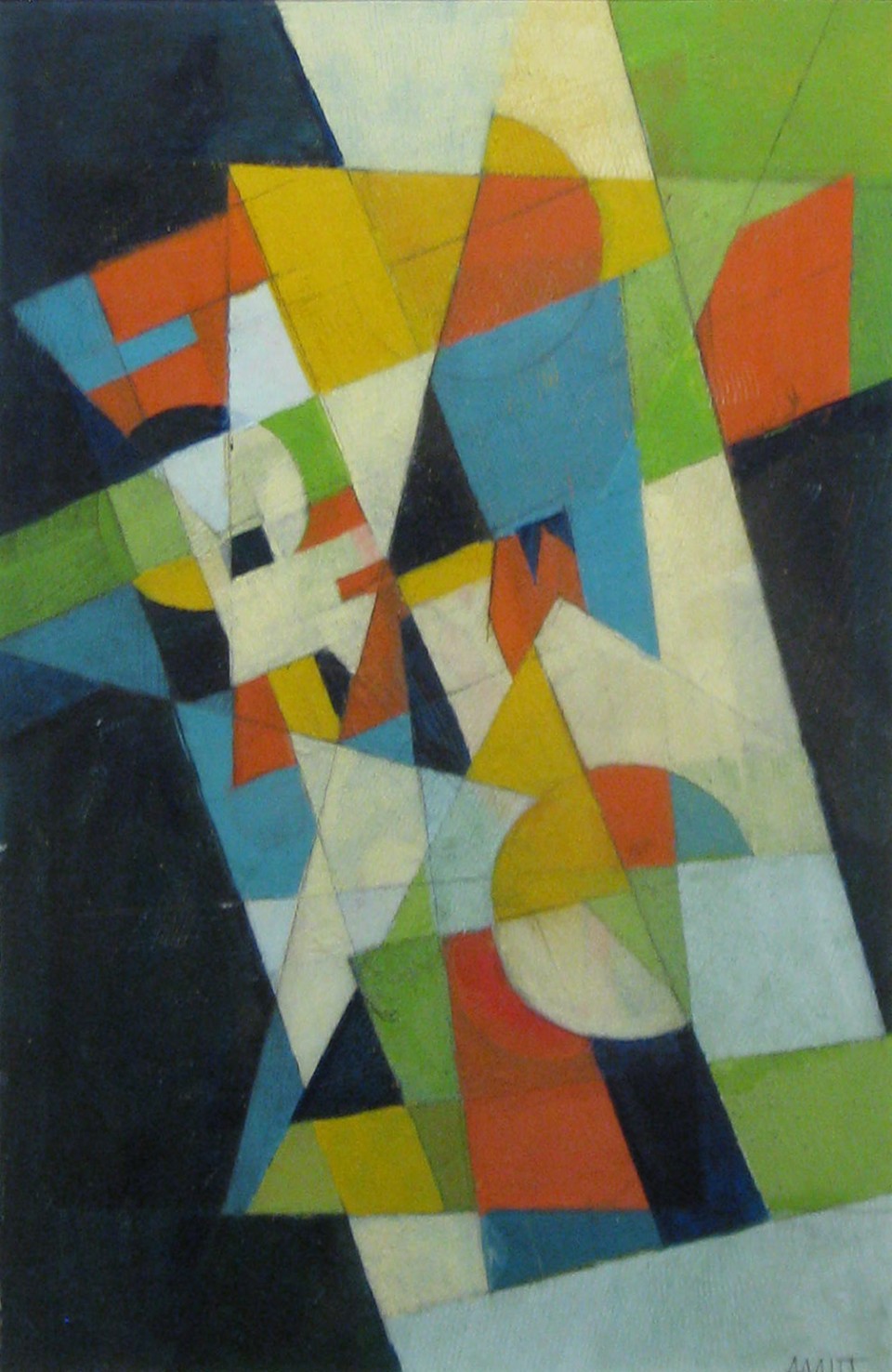 Homage to Kandinsky, 2011
acrylic
19.75 x 12.75
