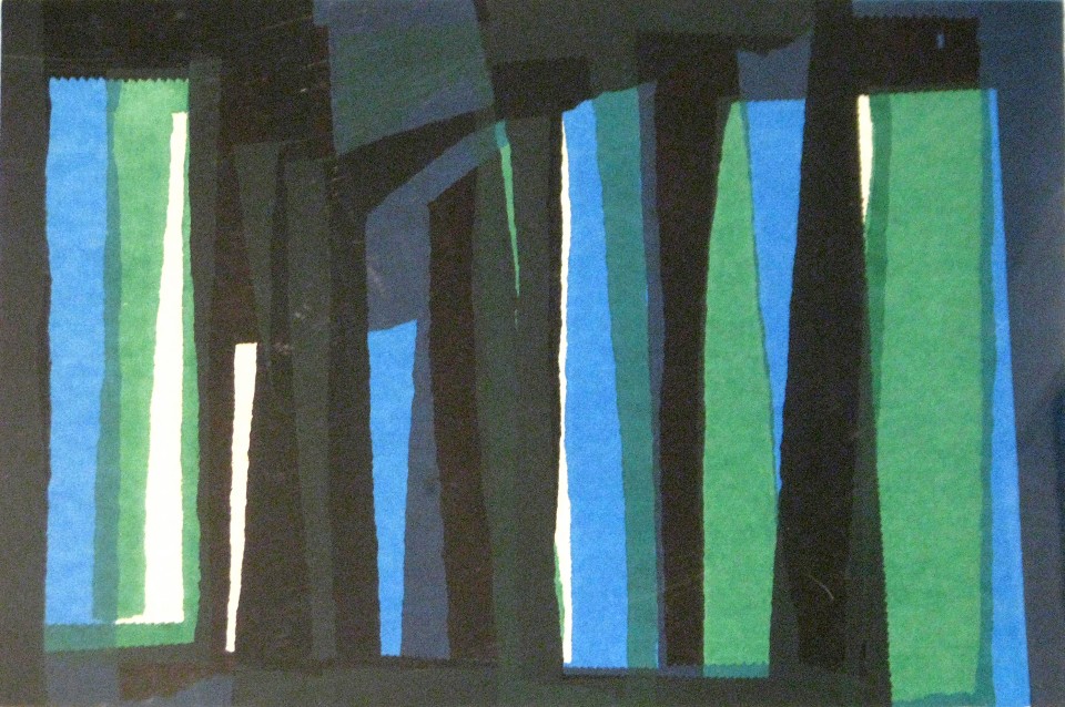Anne Wall Thomas, Sea Pines, Serigraph, 12 x 17