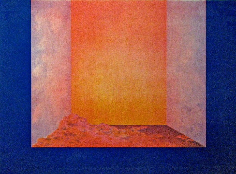 Herb Jackson, Fire State I, Lithograph, 30 x 38