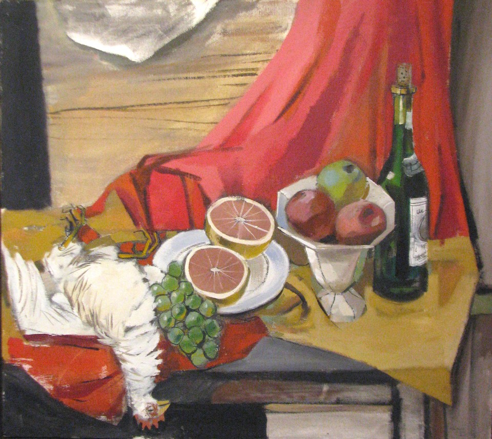 Joe Cox, La Boheme, Oil on Canvas, 34 x 38