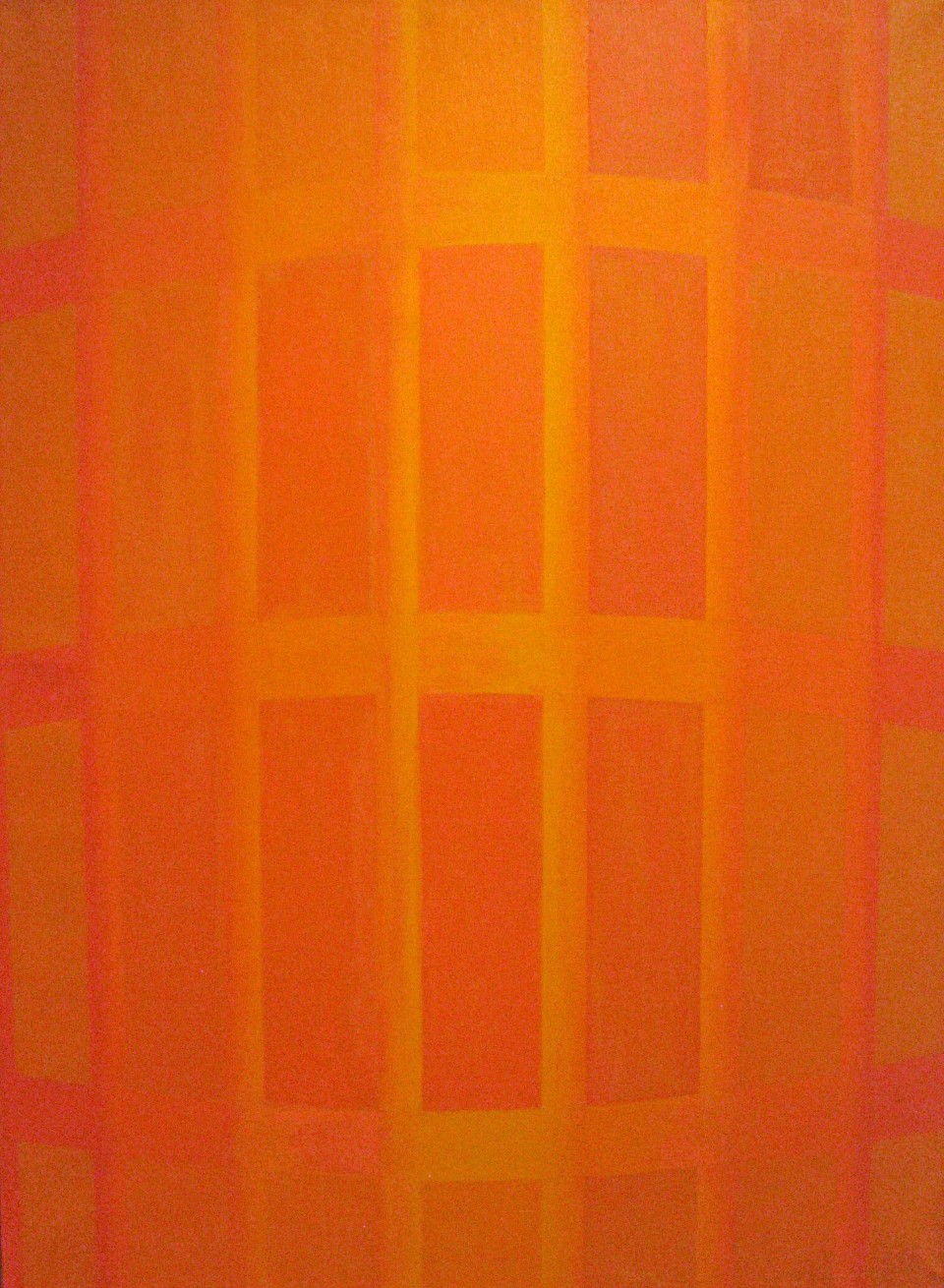 McDonald Bane, Orange Two, Oil on Canvas, 55 x 40