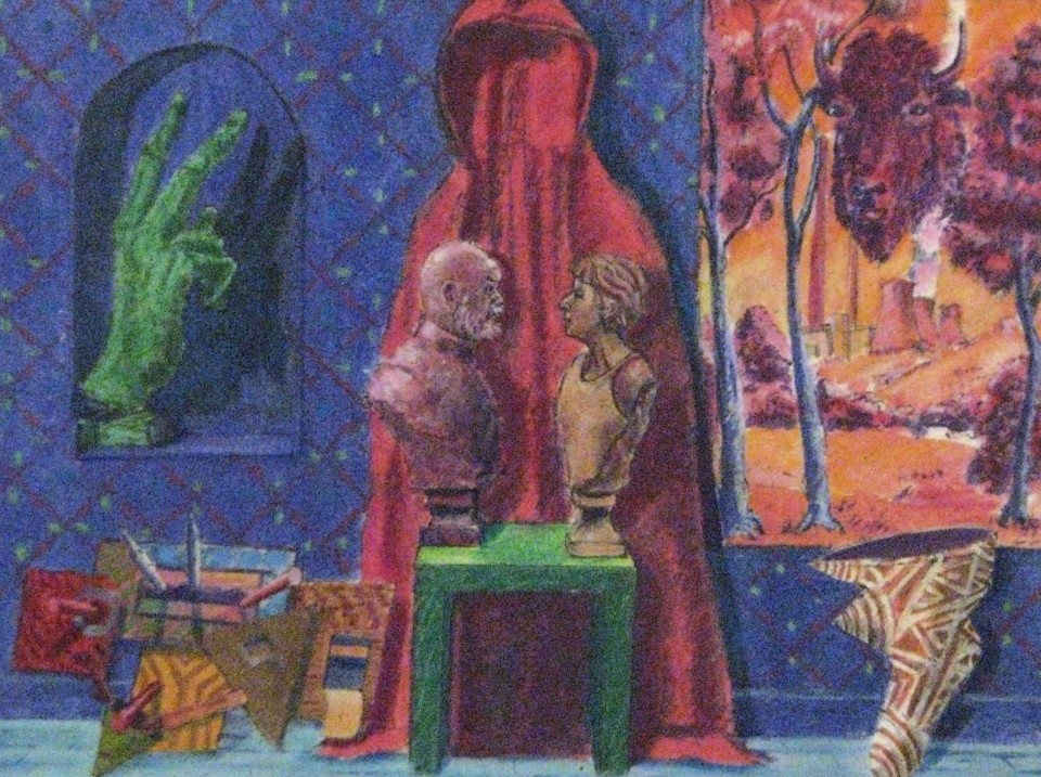 George Bireline, Muse, 9.7 x 13 inches