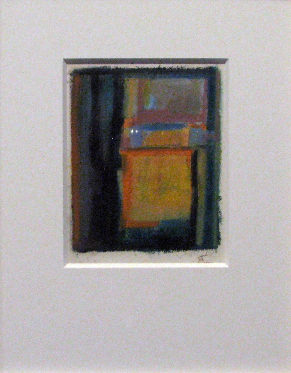 Untitled Abstraction II, 1998
pastel on paper