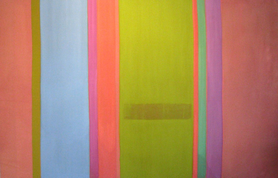 Untitled Colorfield, 1968
acrylic wash on canvas