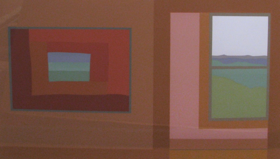Painting and Window, 1977
Serigraph