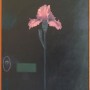 Paul Hartley Flower with Portrait of the Painter