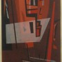 Anne Wall Thomas, Composition in Red No. 2, 1960 serigraph 15 x 8.5