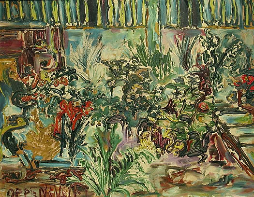 Untitled Interior 1964
oil on panel
21 x 27 in