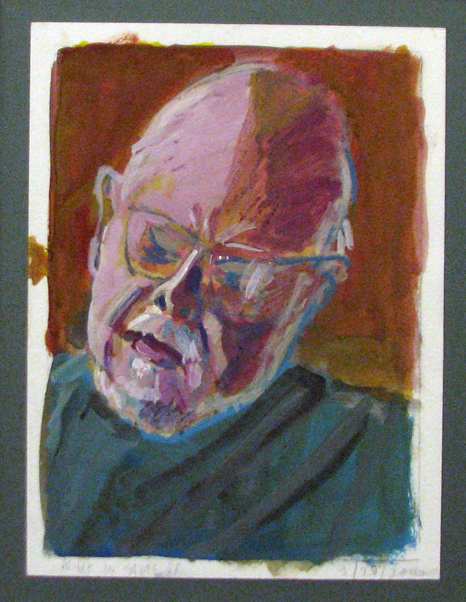 Mike in Santa Fe, 1990
Acrylic on Paper