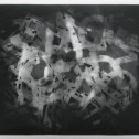 Anne Wall Thomas, Muted Alphabet, 1997 photogram 7.5 x 9.5