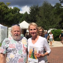 Lee Hansley Gallery Owner Judges Florida Art Festival